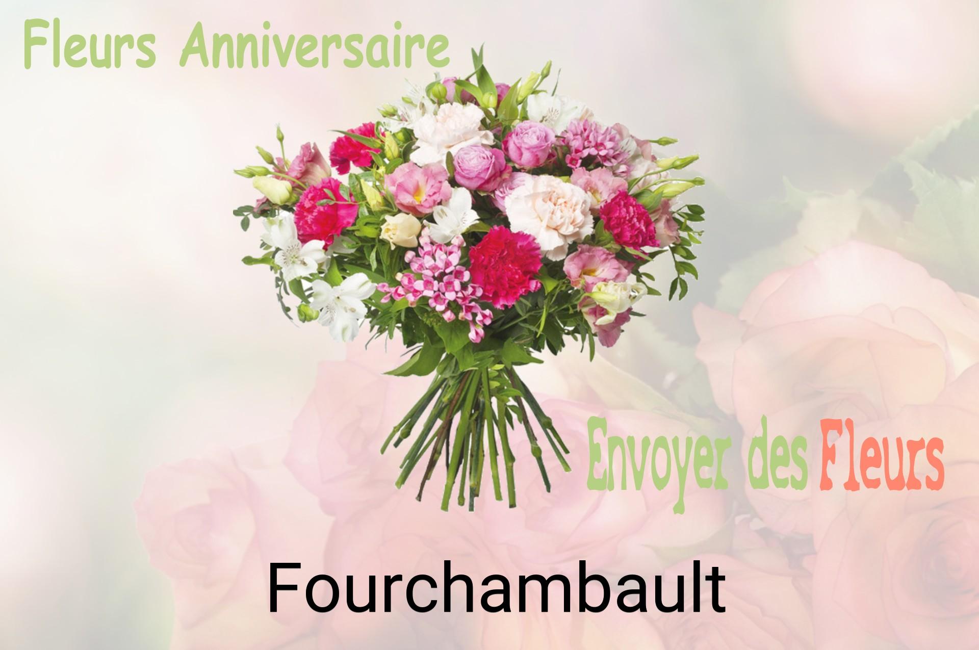 Bouquet de fleurs d’anniversaire livré à Fourchambault